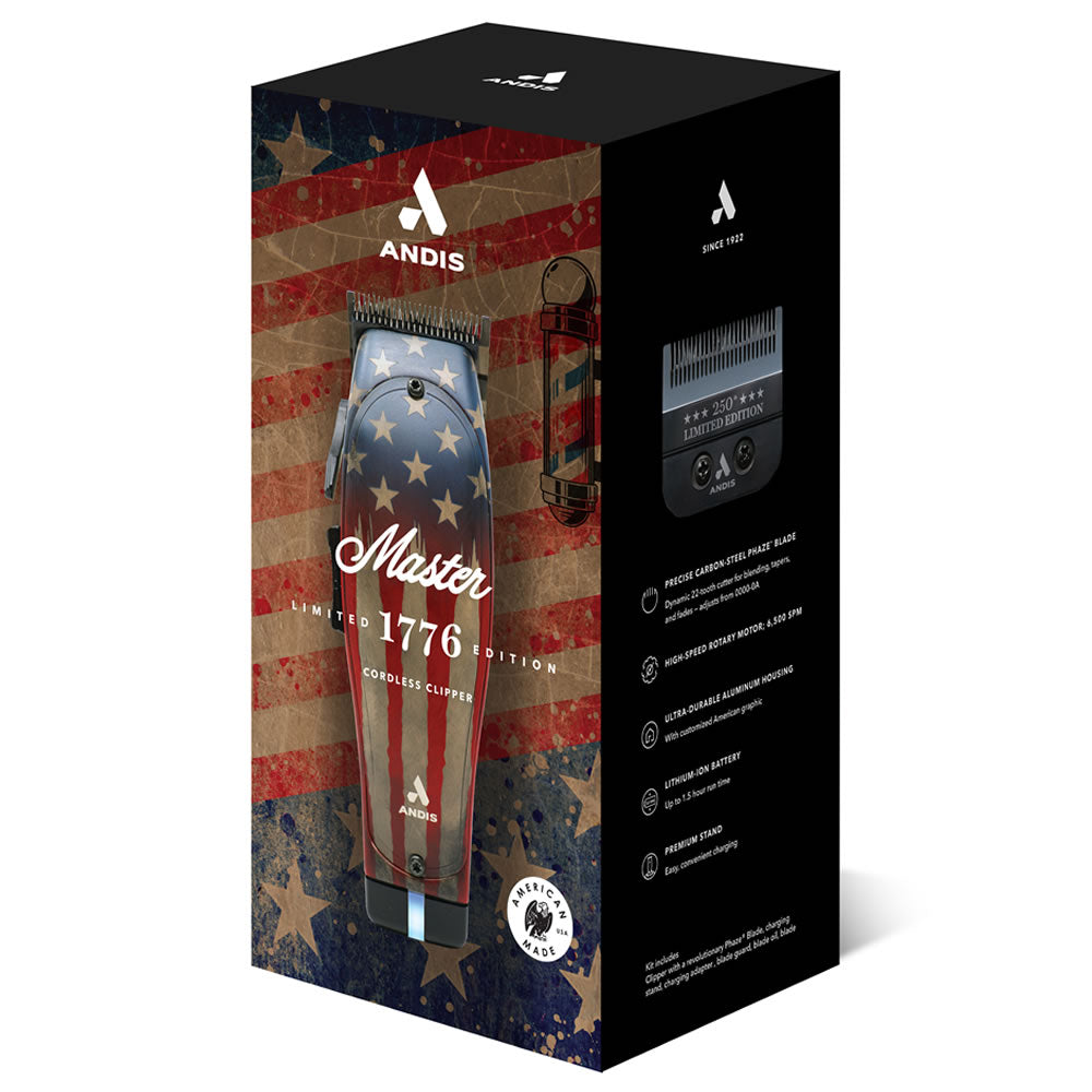 Andis Master Limited 1776 Edition Clipper *LIMIT ONE*