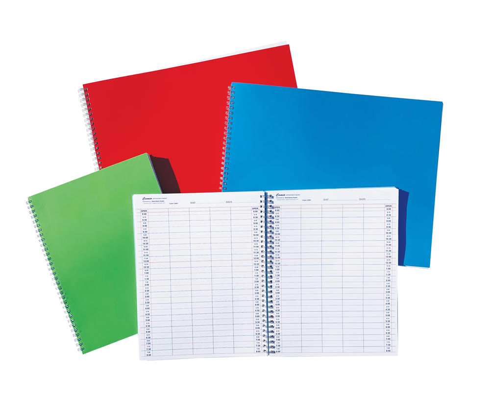 Cameo 150 Page Spiral Bound Appointment Books