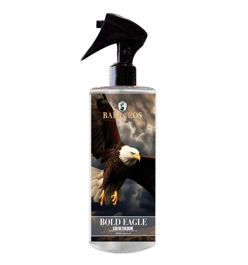 Barbaros Bold Eagle Aftershave/Cologne with white background