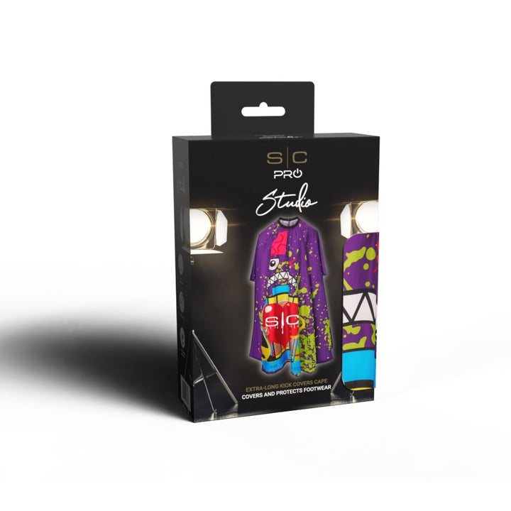 Stylecraft Radioactive Barber Cape - Purple 