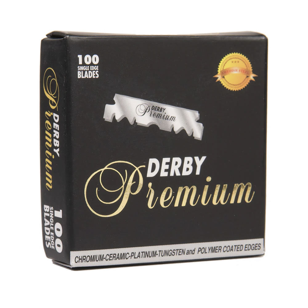 Derby Premium Single Edge Blades 100pk