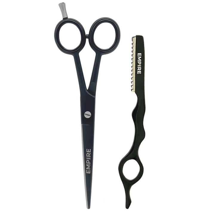 Empire Standard 6" Shear & Thinning Razor Combo #EMP2000