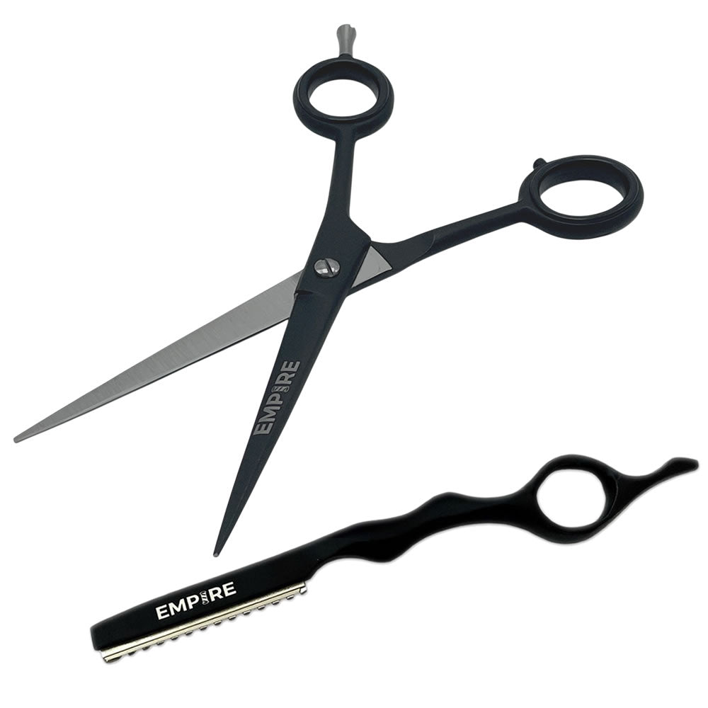 Empire Standard 6" Shear & Thinning Razor Combo #EMP2000