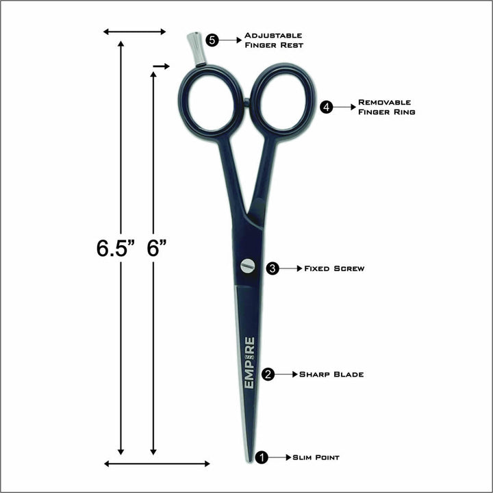 Empire Standard 6" Shear & Thinning Razor Combo #EMP2000