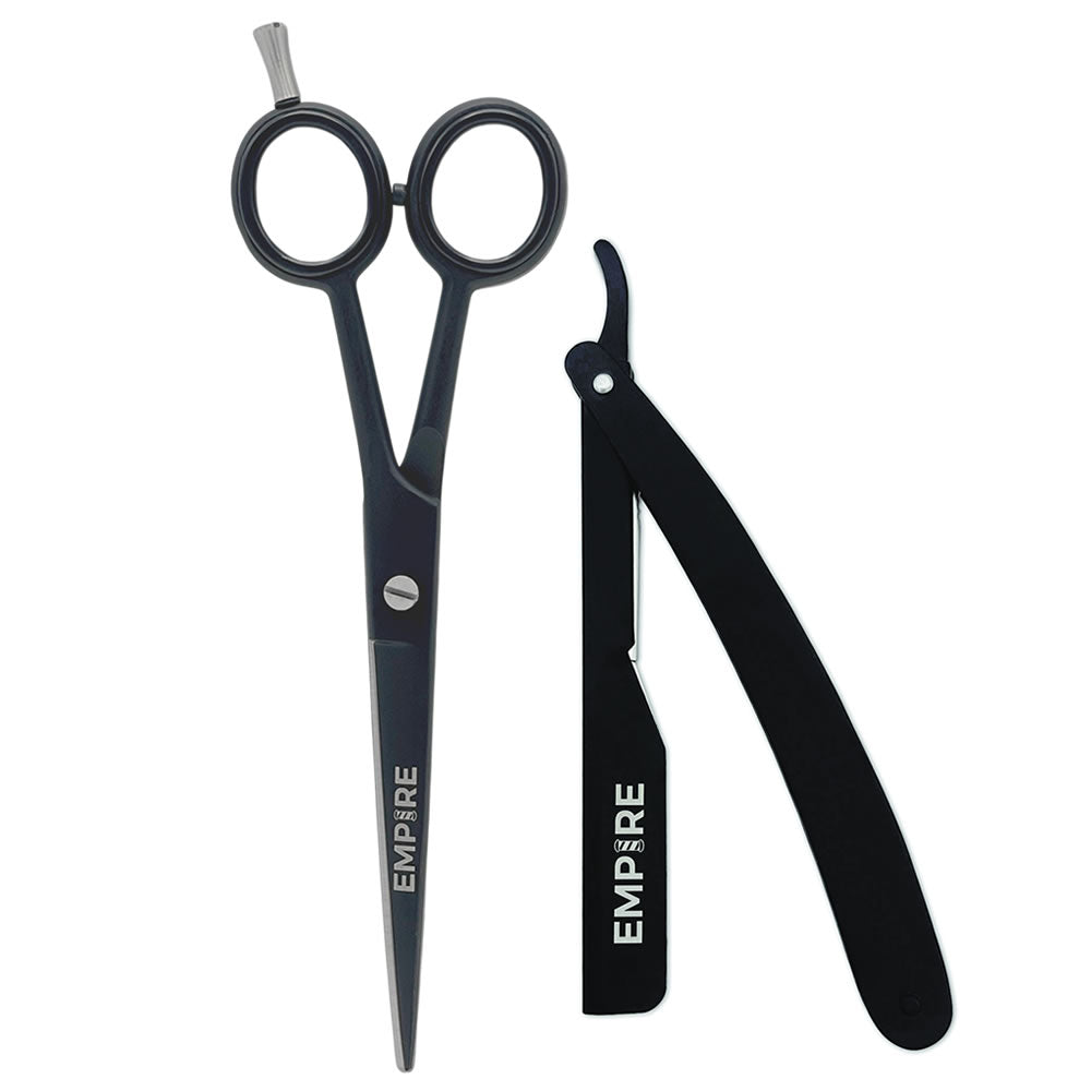 Empire Standard 6.5" Shear & Steel Razor Holder Combo #EMP2100