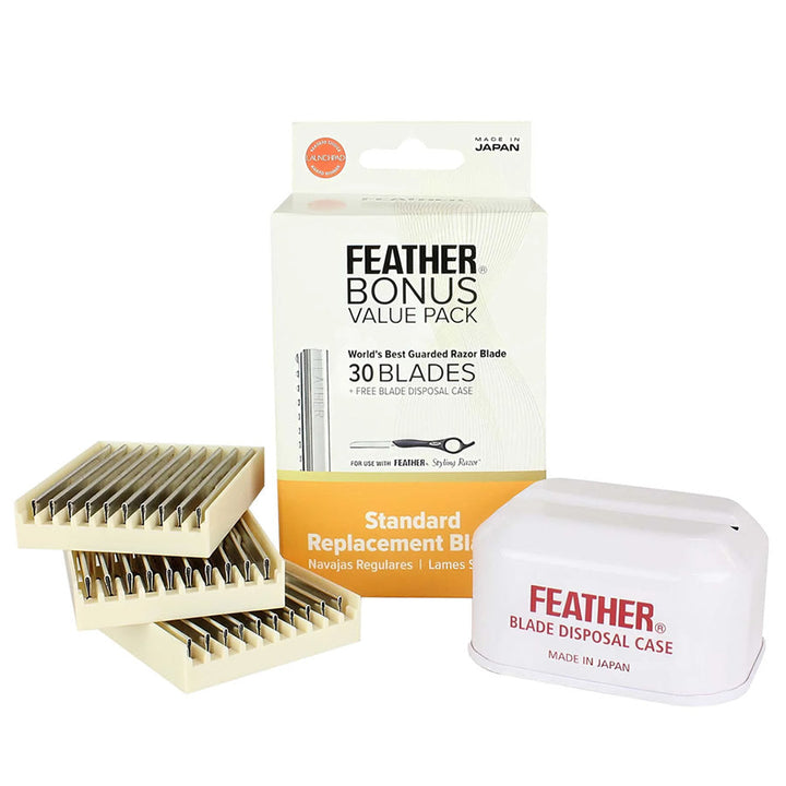 Feather Styling Razor Blades Bonus 30pk 