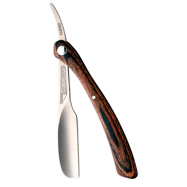 #F1-25-241 Feather Artist Club Razor DX Wood Handle