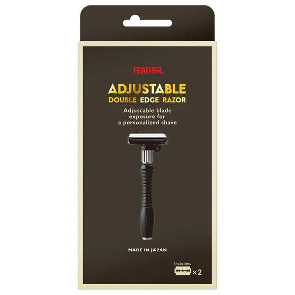 #F1-25-904 Feather Adjustable Double Edge Razor Handle