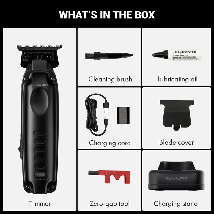 BabylissPro Compact LO-PRO Trimmer - Black 