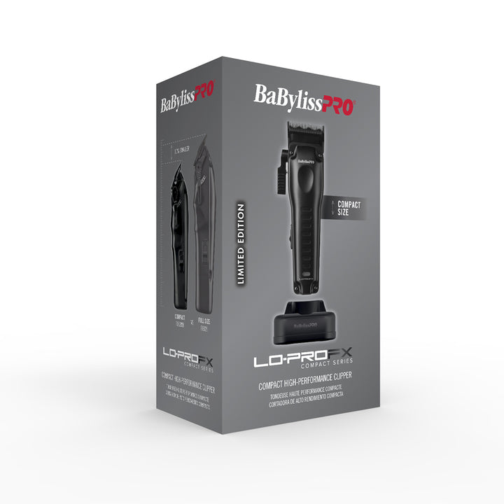 BabylissPro Compact LO-PRO Clipper - Black 