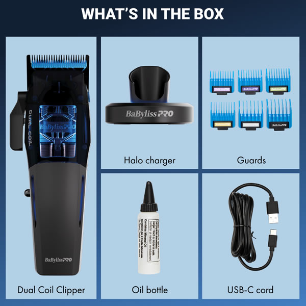 #FX95C BabylissPro Dual Coil Clipper