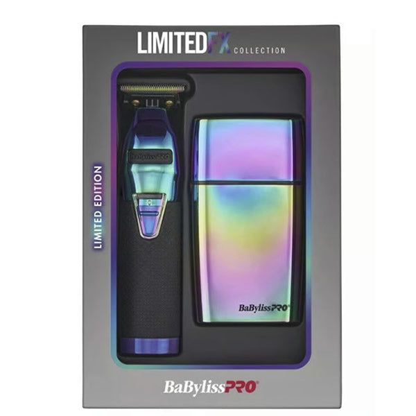 BabylissPro Iridescent Trimmer & Shaver Combo Pack #FXDUOFS2TRB