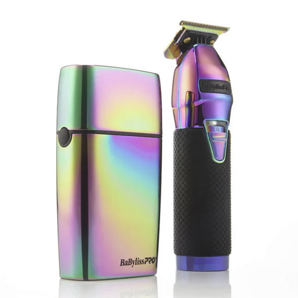 BabylissPro Iridescent Trimmer & Shaver Combo Pack #FXDUOFS2TRB