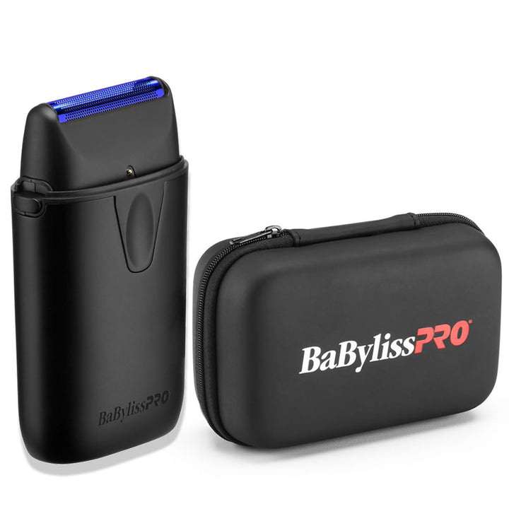 BabylissPRO UV Single Foil Shaver (Matte Black) w/ FREE Case 