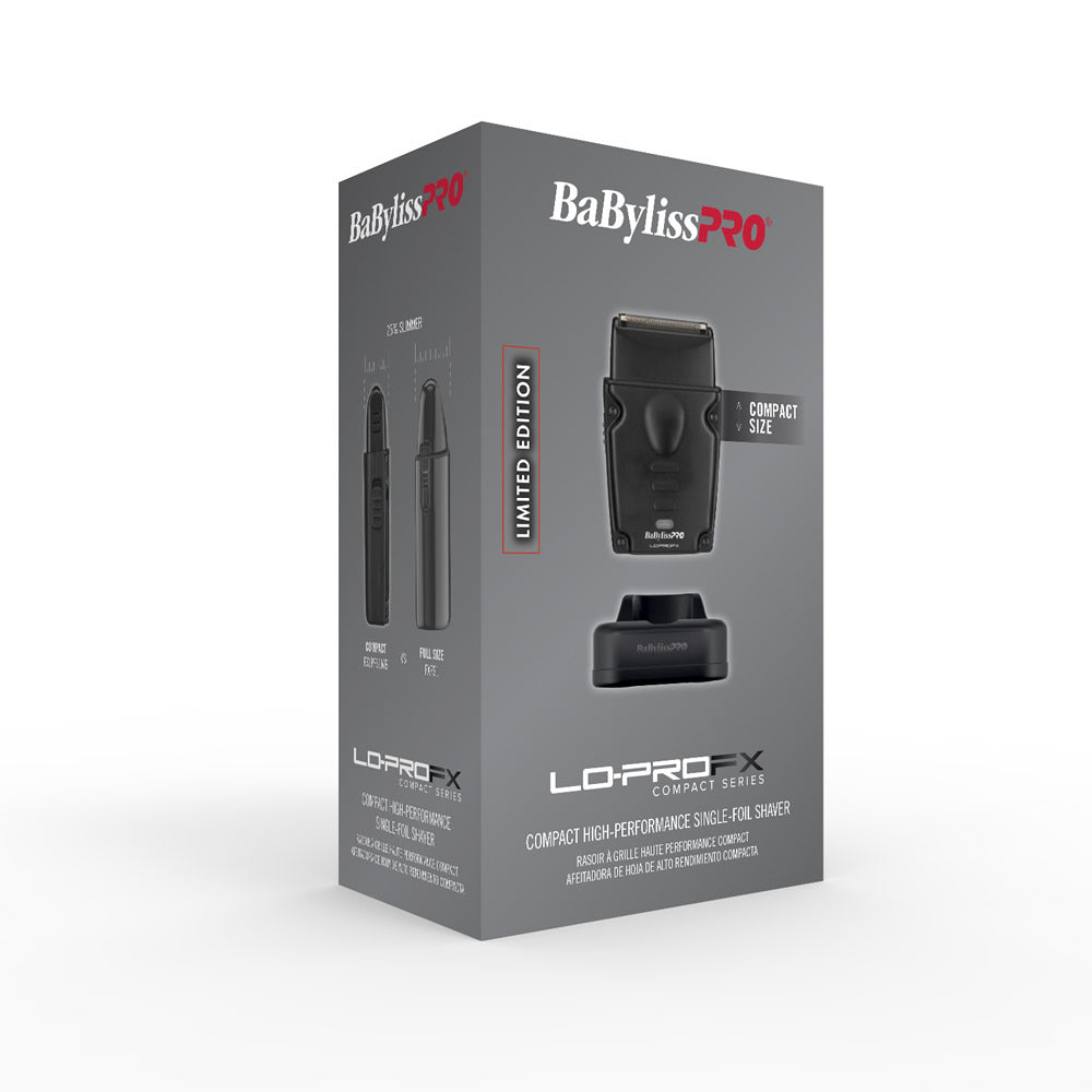 Babyliss Compact Lo-Pro Shaver - Black 