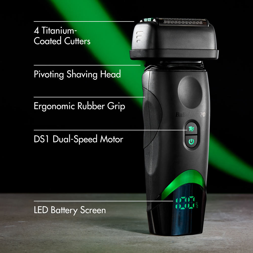 BaybylissPro Tomb45 Wireless Charging Double Foil Shaver 