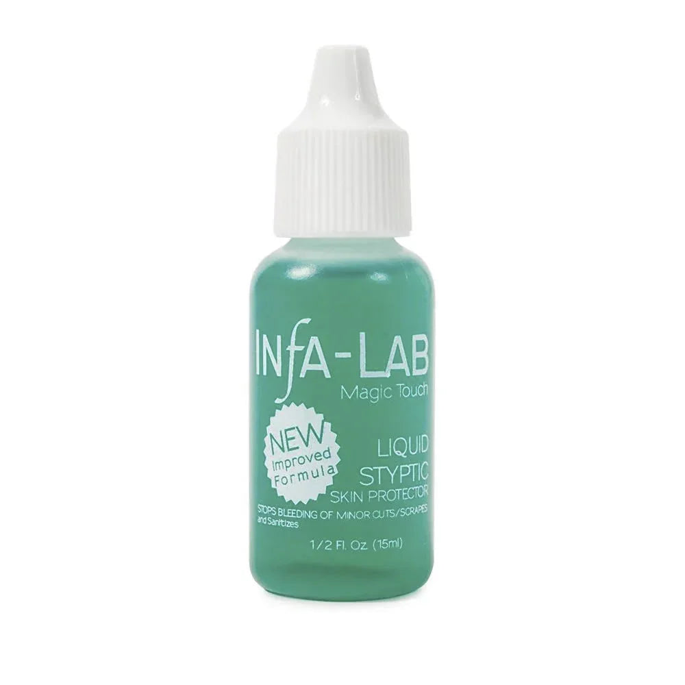 Styptic Liquid Infa-Lab Magic Touch Liquid Styptic Skin Protector .5oz – Empire Barber ...