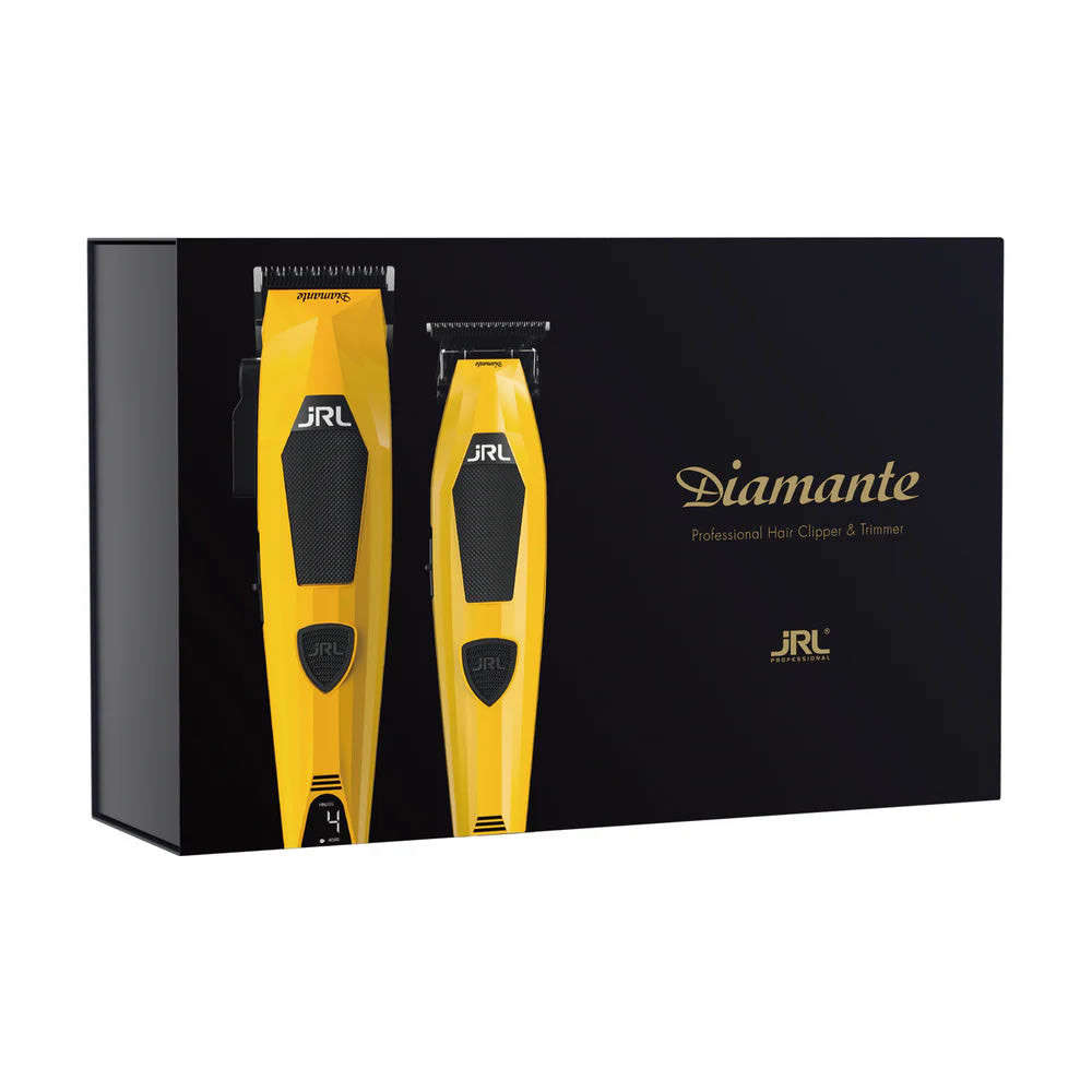 JRL Diamante Clipper + Trimmer Kit (Yellow)