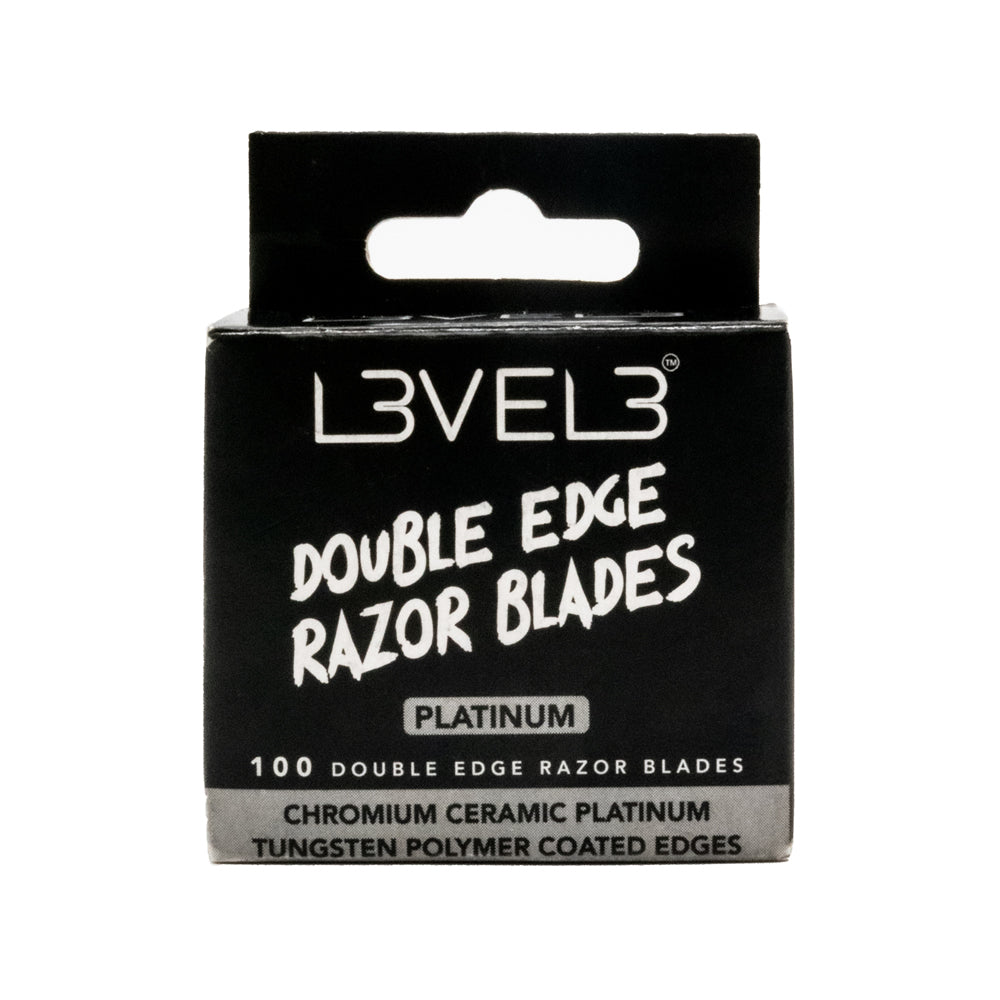 L3vel3 Double Edge Razor Blades 100PK