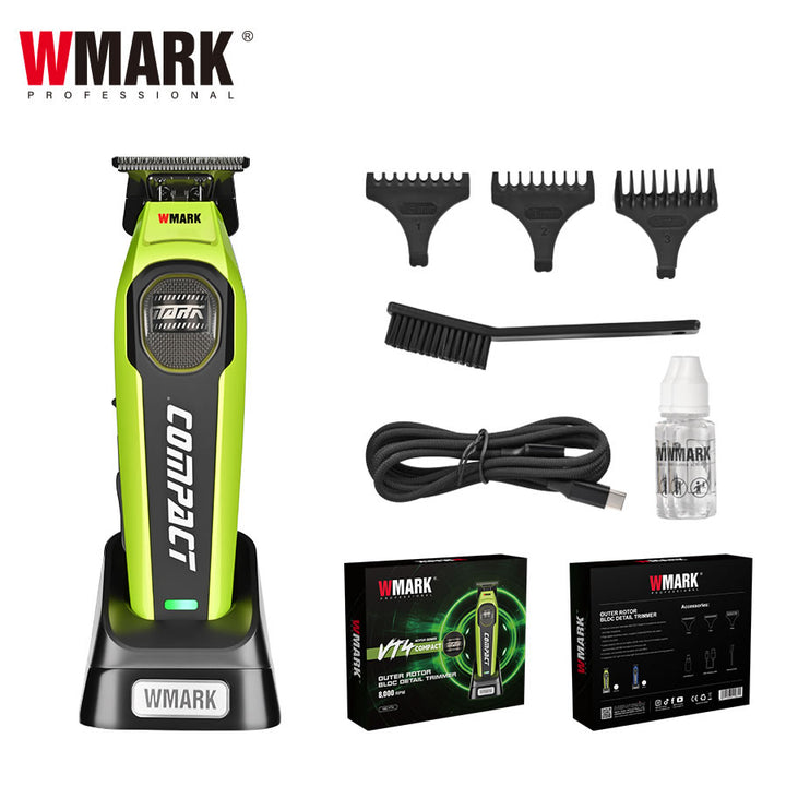 WMARK NG-VT4 Compact BLDC Motor Trimmer - Green