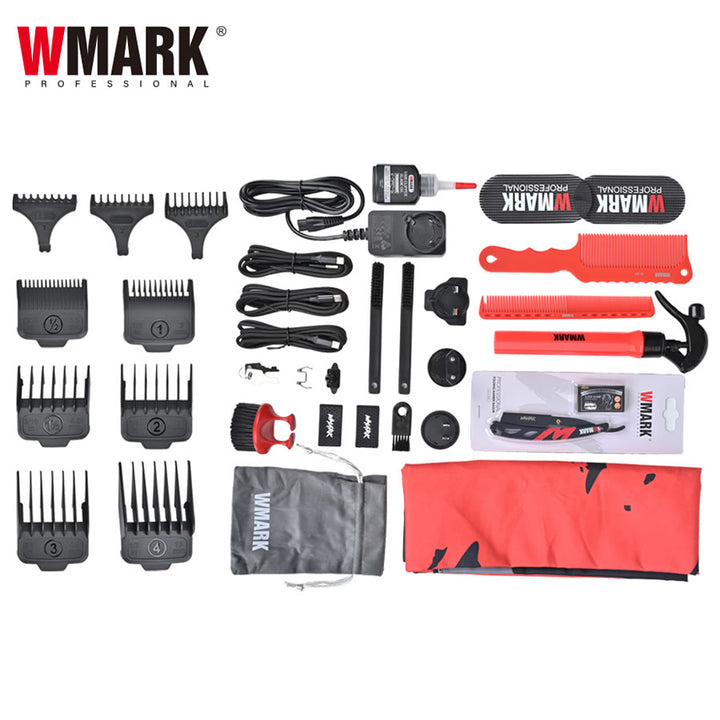 WMARK NG-X1 Vector Motor 3pc Barber Kit