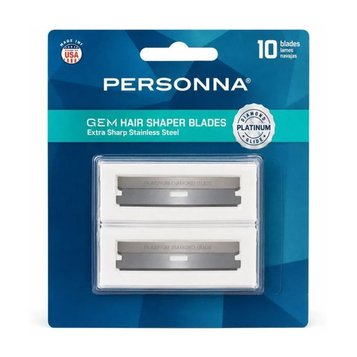 Personna Gem Hair Shaper Blades 10pk 