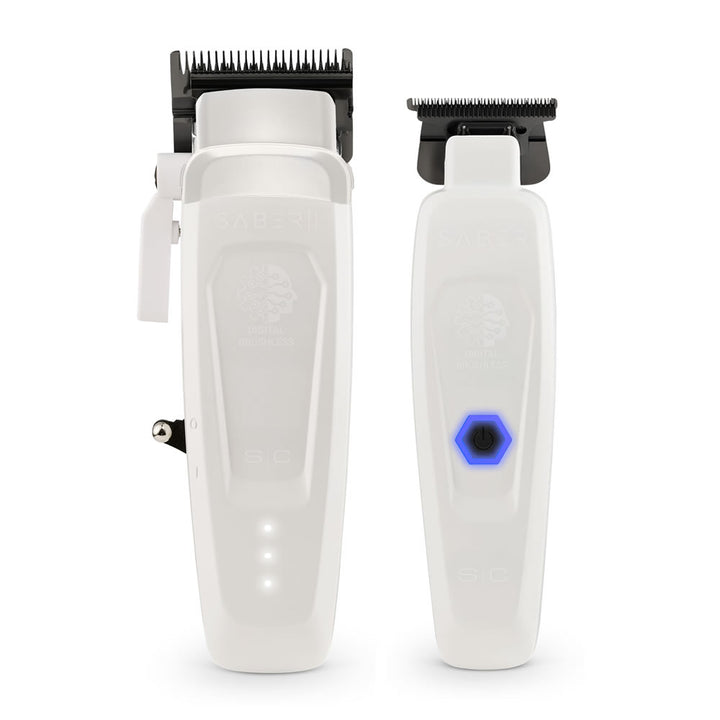 Stylecraft White Saber 2.0 Clipper & Trimmer Combo