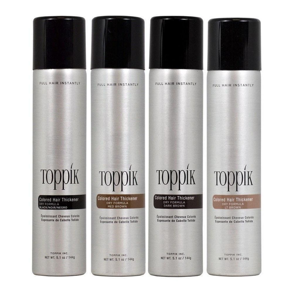 Toppik Colored Hair Thickener Sprays 5.1oz