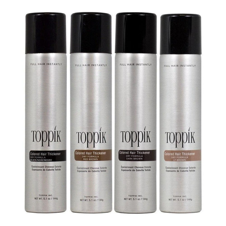 Toppik Colored Hair Thickener Sprays 5.1oz