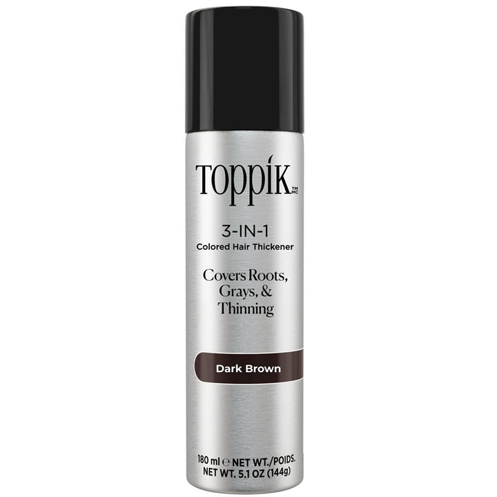 Toppik 3-In-1 Colored Hair Thickener Sprays 5.1oz