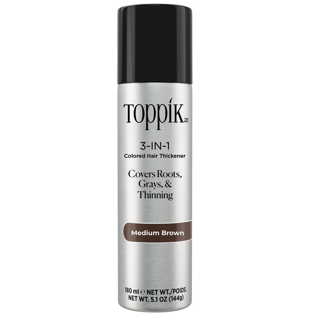 Toppik 3-In-1 Colored Hair Thickener Sprays 5.1oz