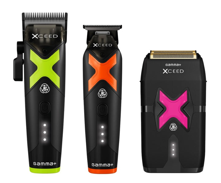 Gamma+ Xceed Clipper &amp; Trimmer w/ FREE Shaver